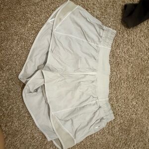 lululemon athletica Light Gray Athletic Shorts